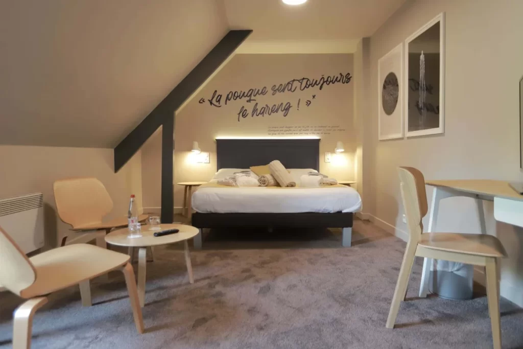 Hôtel Antarès Honfleur | Chambre double privilège