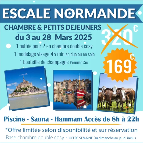 Offre Escale Normande - Hotel Antares Honfleur